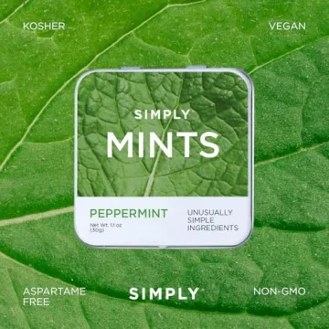 Simply Peppermint Mints | Fresh Breath Anytime, Anywhere