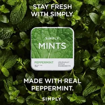 Simply Peppermint Mints | Fresh Breath Anytime, Anywhere