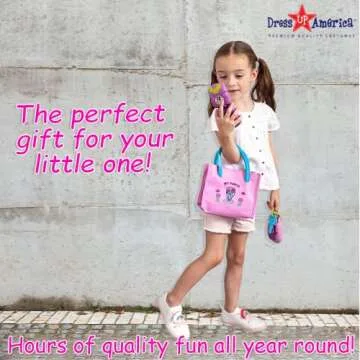 Dress-Up-America Toddler Purse Set for Pretend Play