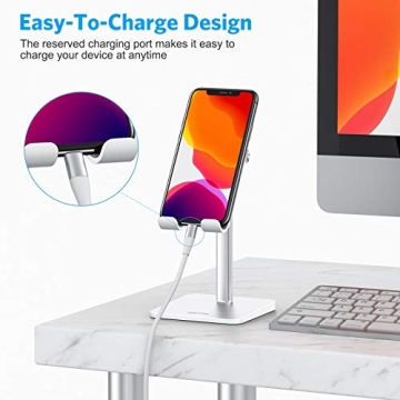 OMOTON Adjustable Phone Stand for iPhone and Samsung Devices