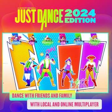 Just Dance 2024 Edition - Standard Edition, Nintendo Switch (Code in Box & Ubisoft Connect Code)