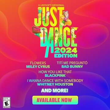 Just Dance 2024 Edition - Standard Edition, Nintendo Switch (Code in Box & Ubisoft Connect Code)
