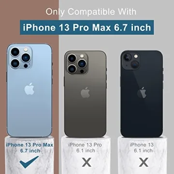 Stylish DEENAKIN iPhone 13 Pro Max Case with Screen Protector