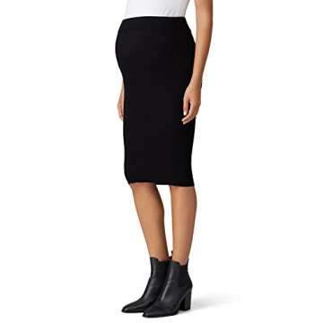 Seraphine Rent the Runway Pre-Loved Jen Maternity Skirt, Black, Medium