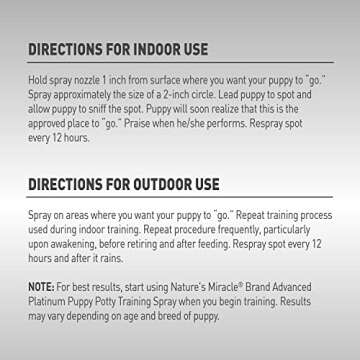 Nature’s Miracle Advanced Puppy Potty Training Spray 16 Oz
