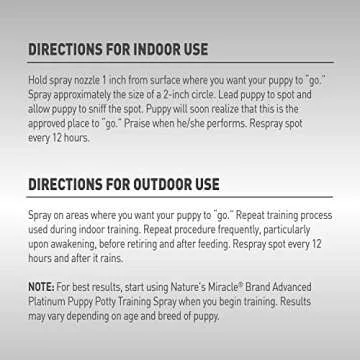 Nature’s Miracle Advanced Puppy Potty Training Spray 16 Oz