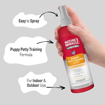 Nature’s Miracle Advanced Puppy Potty Training Spray 16 Oz