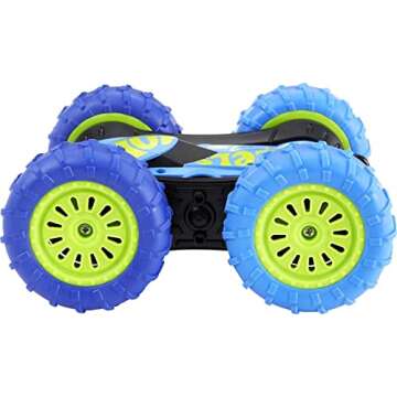 Hot Wheels RC Twist Shifter, 1:24 Scale Remote-Control Vehicle with Working Headlights & Rechargeable Remote