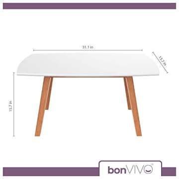 bonVIVO Small Coffee Table - Modern Design for Any Room