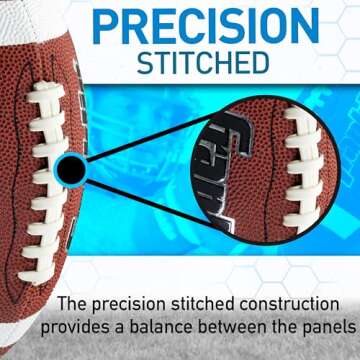 Franklin Sports Official Football - Regulation Size for All