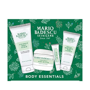 Mario Badescu Best of Body Essentials Kit - 4 Piece Skincare Gift Set