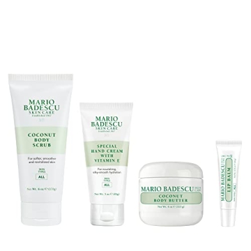 Mario Badescu 4 Piece Body Essentials Skincare Kit