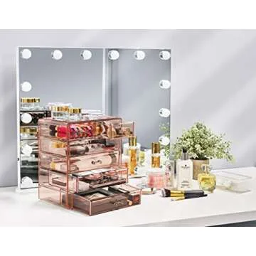 Sorbus Acrylic Makeup Organizer for Beauty Essentials