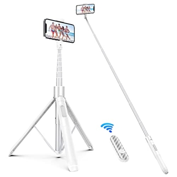 ATUMTEK 60" Selfie Stick Tripod with Bluetooth Remote