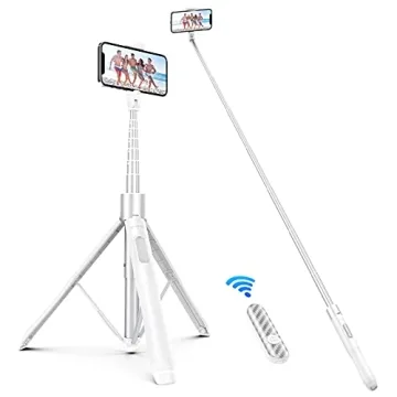 ATUMTEK 60" Selfie Stick Tripod - Versatile, Portable & Sturdy for Perfect Shots