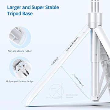 ATUMTEK 60" Selfie Stick Tripod with Bluetooth Remote