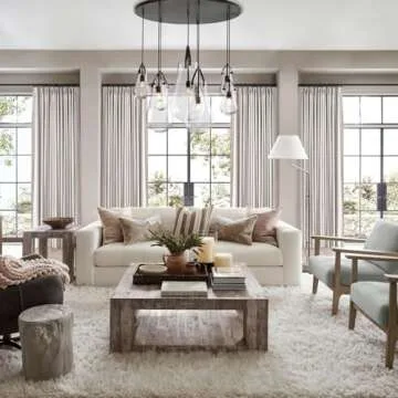 Topfinel Blackout Linen Curtains - Stylish & Functional