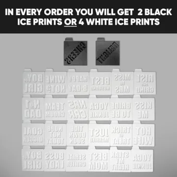 Berlinzo Premium Clear Ice Cube Maker for Stylish Beverages