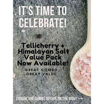 Spicy World Black Peppercorns Whole 1 Pound - Flavor Packed