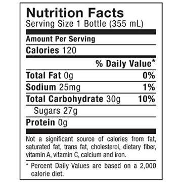 IZZE Sparkling Juice Clementine, 12 Fl Oz Bottles, 4 Pack