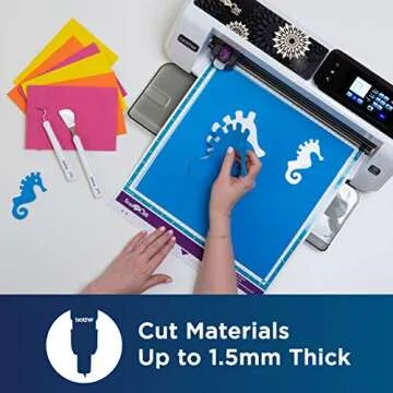 Brother ScanNCut Deep Cut Blade Holder CAHLF1, Use with Thicker Materials Including Foam and Balsa Wood