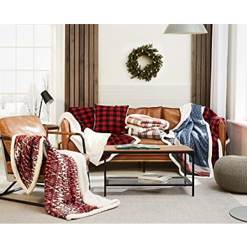 Eddie Bauer Ultra-Soft Throw Blanket for Cozy Comfort