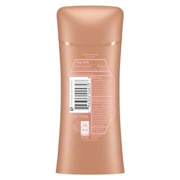 SheaMoisture Antiperspirant Deodorant Stick Fresh Coconut & Hibiscus 2 Count for 48HR Sweat & Odor Protection with No Parabens & No Mineral Oil 2.6 oz