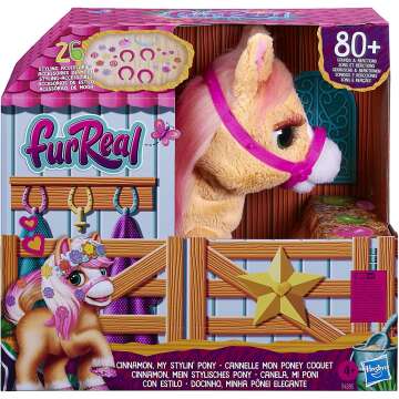 FurReal Cinnamon 14-Inch Interactive Pony Toy