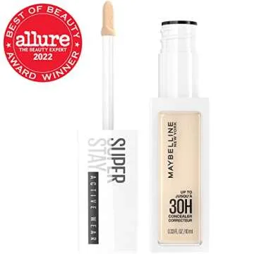 Maybelline Super Stay Liquid Concealer Makeup, Full Coverage Concealer, Up to 30 Hour Wear, Transfer Resistant, Natural Matte Finish, Oil-free, Available in 16 Shades, 05, 1 Count