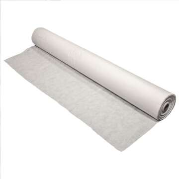 DeWitt Company 12 by 250 Foot N Sulate Landscape Heavy Duty Fabric Plant Row Winter Protector Blanket Ground Cover and Mat for Garden Protection