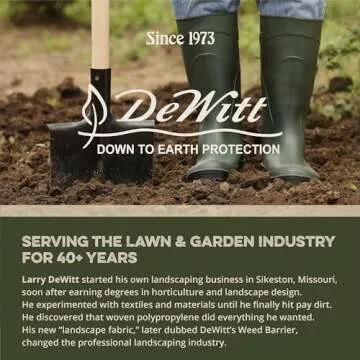 DeWitt Company 12 by 250 Foot N Sulate Landscape Heavy Duty Fabric Plant Row Winter Protector Blanket Ground Cover and Mat for Garden Protection