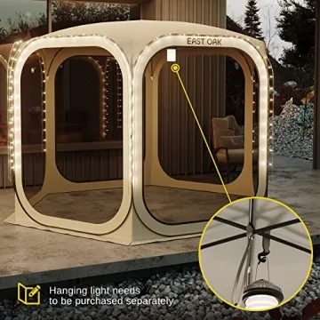 EAST OAK Pop-Up Screen Tent for Instant Shade