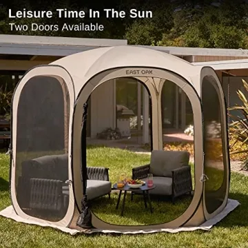 EAST OAK Pop-Up Screen Tent for Instant Shade