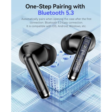 2024 Bluetooth 5.3 Wireless Earbuds - 50H Use