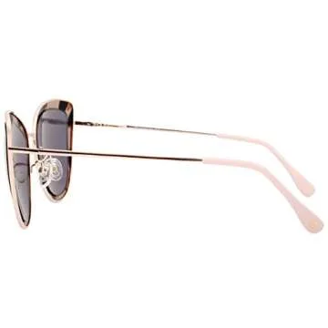 Oversized Leopard Print Cateye Sunglasses for Women