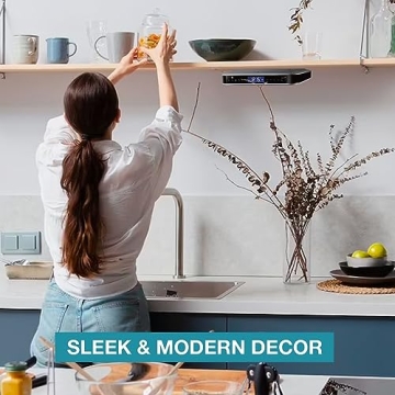 iLive Bluetooth Speaker with LED Light for Kitchen