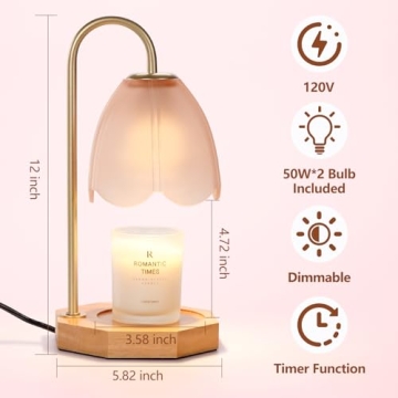 Brightever Candle Warmer Lamp - Safe and Elegant Decoration
