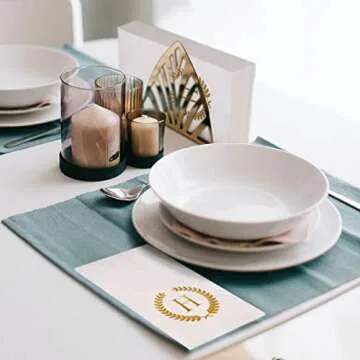 Elegant Monogrammed Disposable Napkins for All Occasions