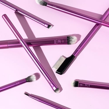 Real Techniques Vegan Eye Makeup Brush Set 8-Piece