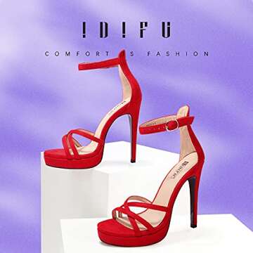 Stylish IDIFU Women's Platform Heels for Every Occasion