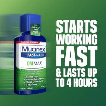 Mucinex DM Max Cough & Cold Medicine for Adults