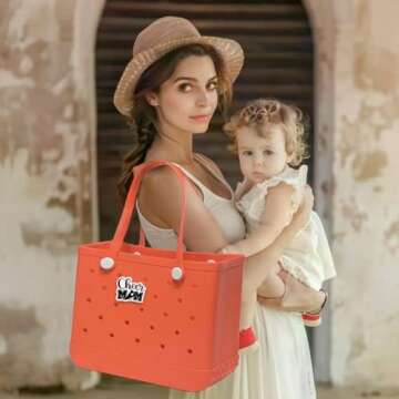 Rimvoe Cheer Mom Bogg Bag Charm