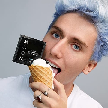 Moon Stain Prevention Teeth Wipes for Whitening & Cleansing