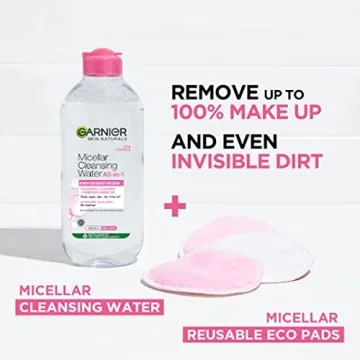 Garnier Micellar Cleansing Water, 125ml for All Skin Types