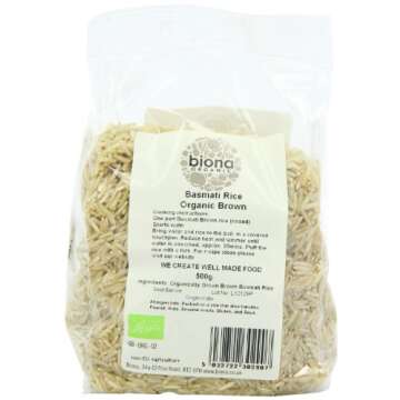 Biona Organic - Brown Rice - Basmati - 500g