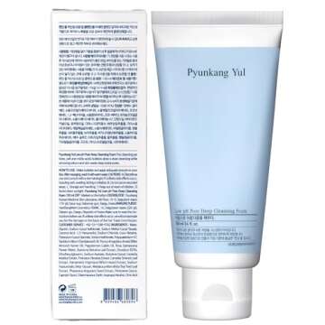 Pyunkang Yul [PKY] Low pH Pore Deep Cleansing Foam, Pore Cleanser with Fluffy Microbubbles, AHA, Wit...
