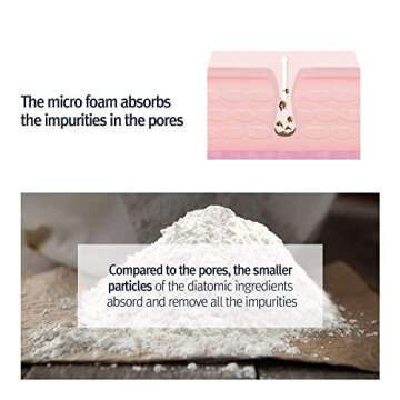 Pyunkang Yul [PKY] Low pH Pore Deep Cleansing Foam, Pore Cleanser with Fluffy Microbubbles, AHA, Witch Hazel, Zero Irritation, Korean Skincare (3.38 Fl. Oz, 100ml)