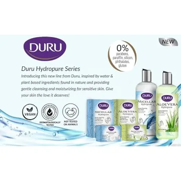 Duru Vegan Aloe Vera Glycerin Soap - Gentle & Hydrating