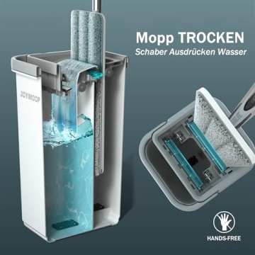JOYMOOP Mop with Bucket - Easy Cleaning Solution for Everyone