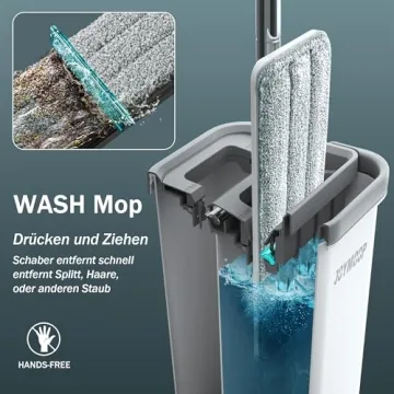 JOYMOOP Mop with Bucket - Easy Cleaning Solution for Everyone